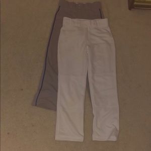 2 pairs of baseball pants